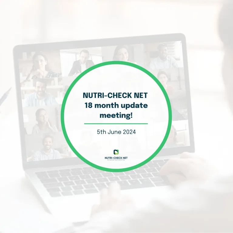 NUTRI-CHECK NET project has just reached 18 Months and the work continues!