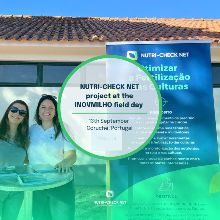 NUTRI-CHECK NET project at the INOVMILHO field day 