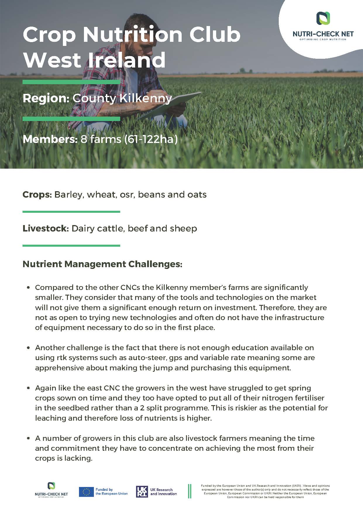 Case Studie 5: Crop Nutrition Club West Ireland