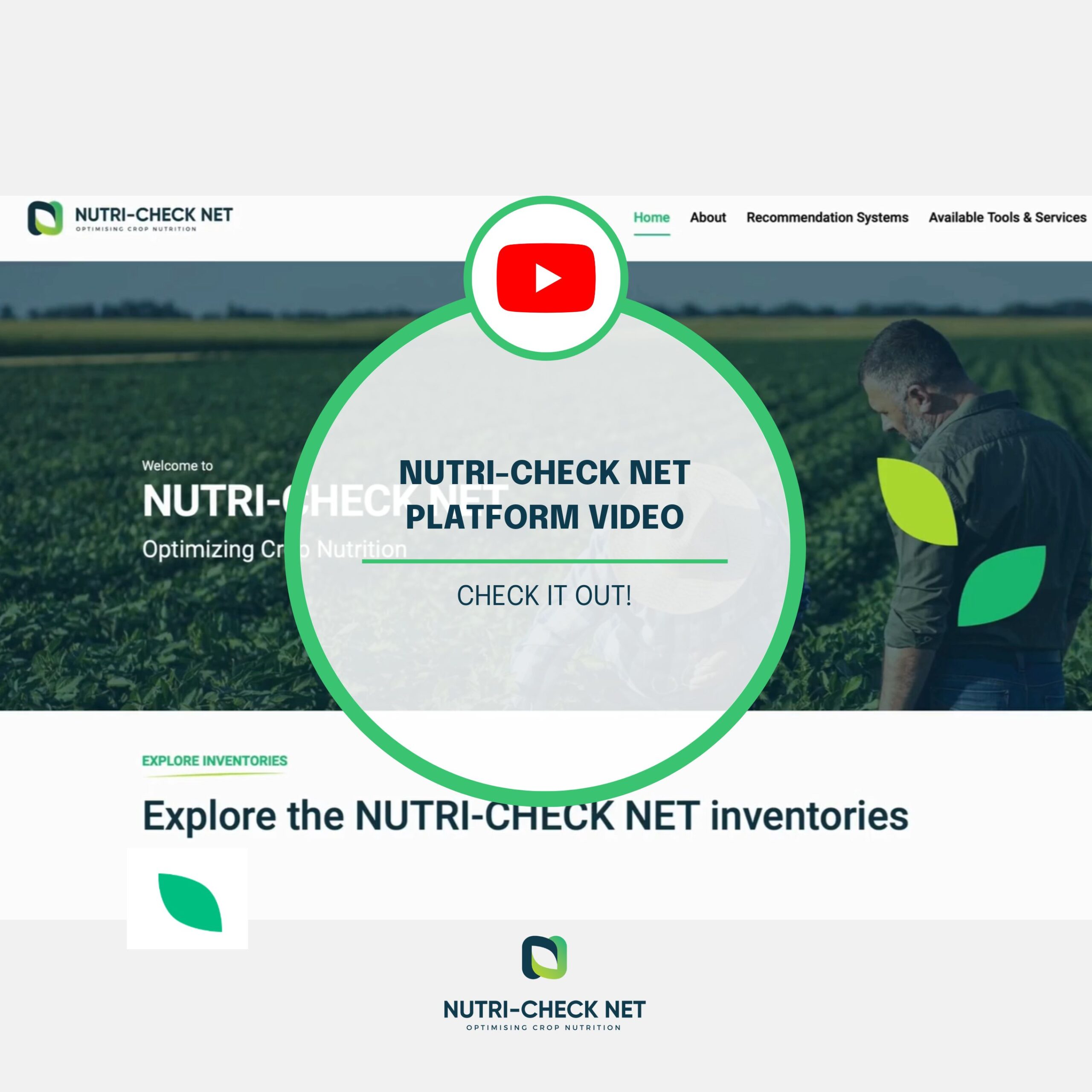 NUTRI-CHECK NET Platform: Your Guide to Smarter Crop Nutrition