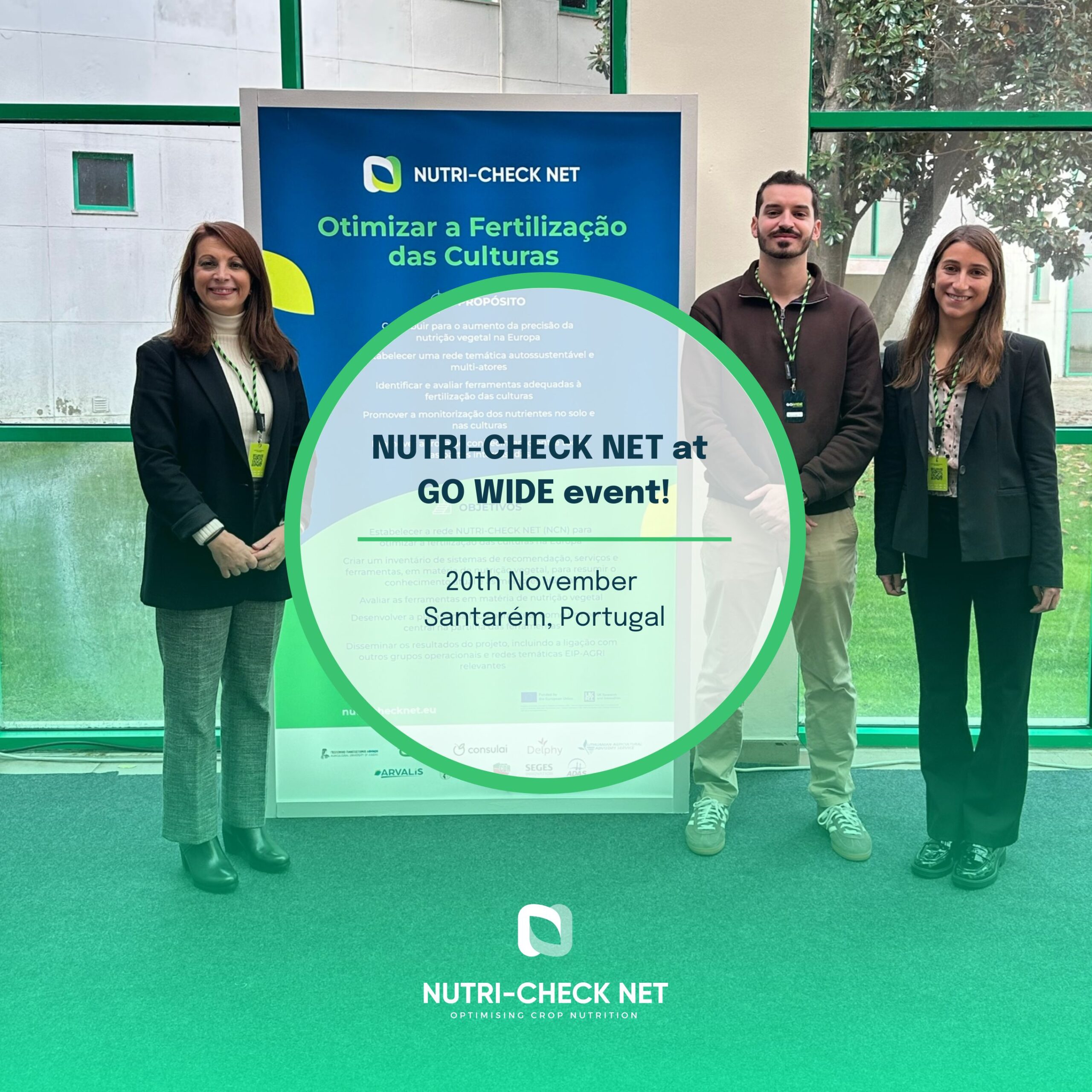 NUTRI-CHECK NET Participates in GO WIDE Event in Santarém, Portugal