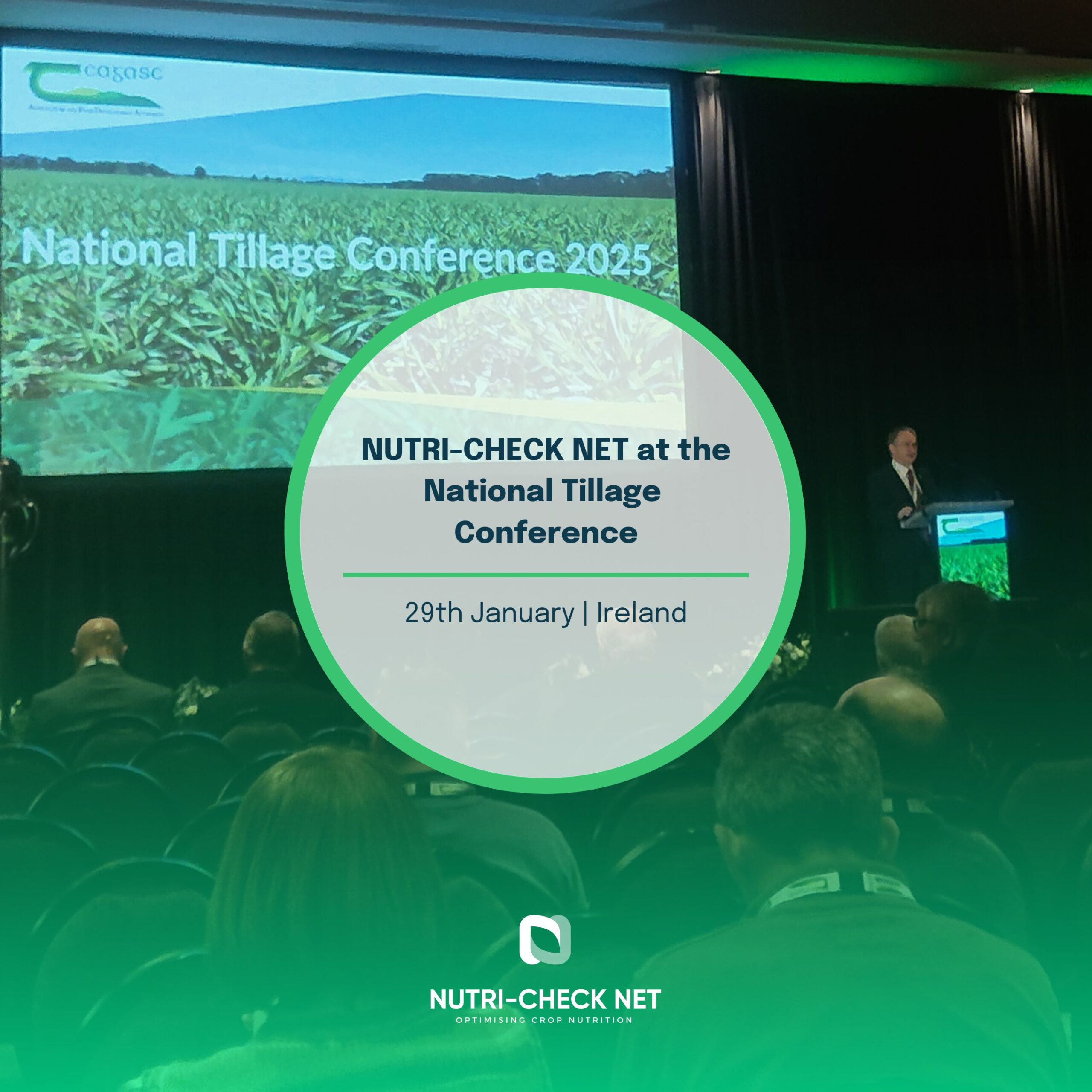 NUTRI-CHECK NET at the Teagasc National Tillage Conference: Shaping the Future of Irish Agriculture