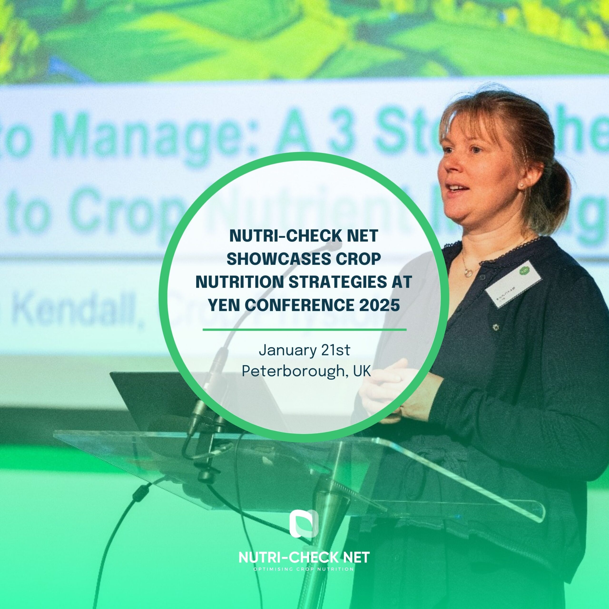 NUTRI-CHECK NET Showcases Crop Nutrition Strategies at YEN Conference 2025