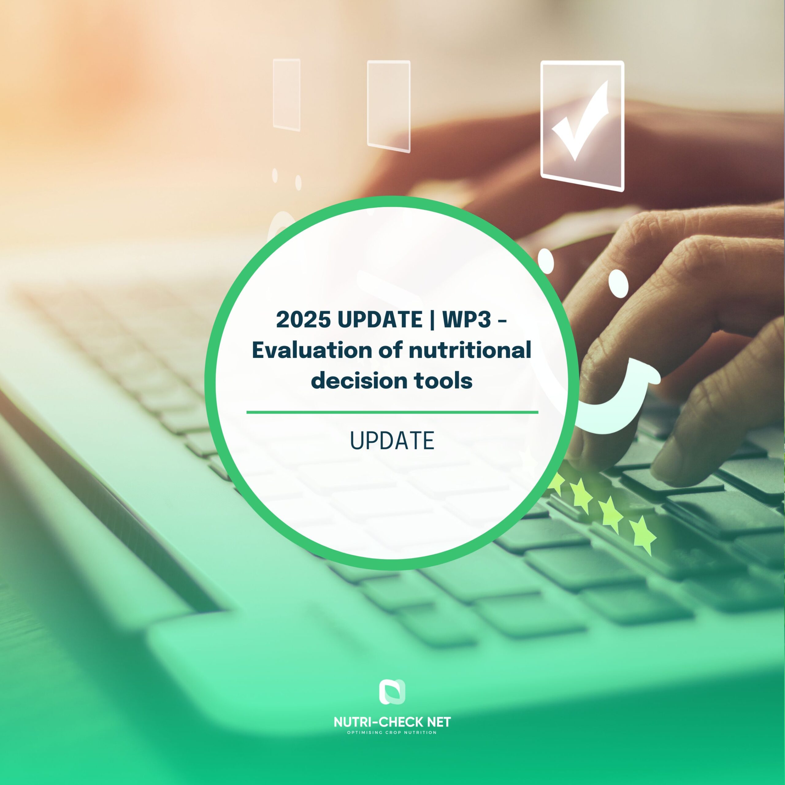 2025 UPDATE | WP3 – Evaluation of nutritional decision tools