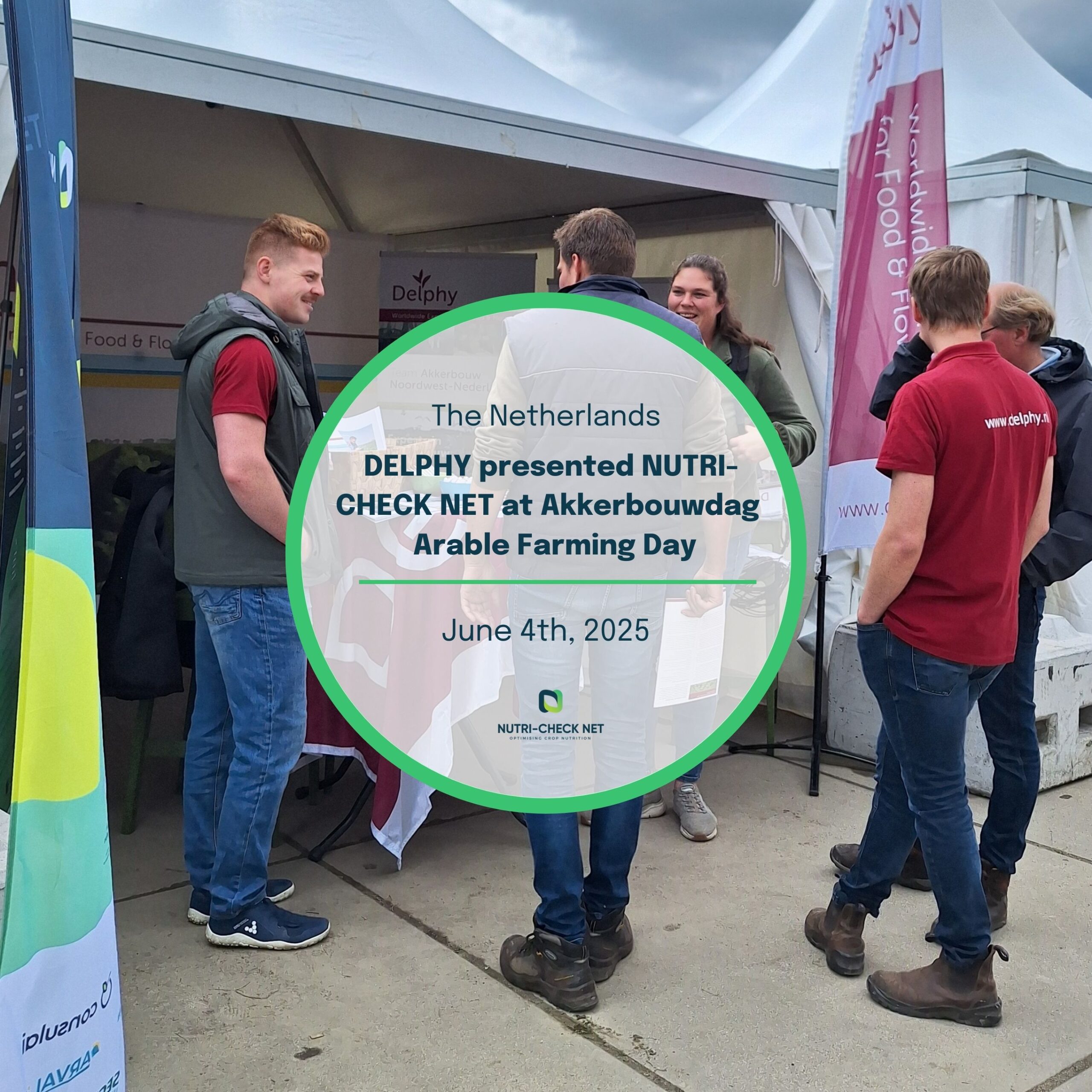 NUTRI-CHECK NET at Akkerbouwdag, Netherlands on Smart Nutrient Management Through Measurement