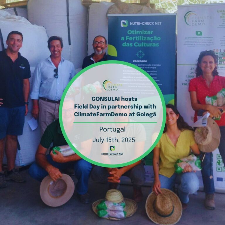 NUTRI-CHECK NET and ClimateFarmDemo Join Forces for 3 Field Visits in Portugal