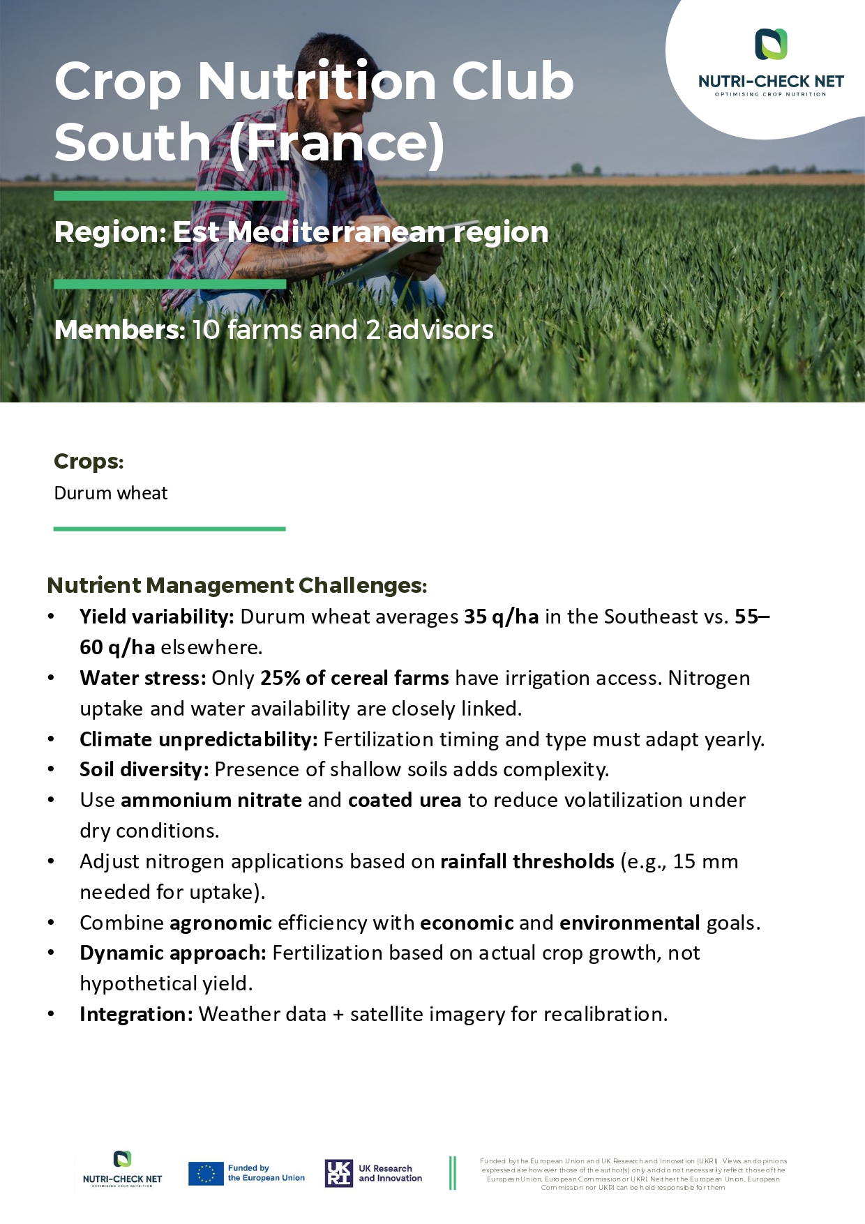 Case Studie 13: CNC South France (France)